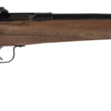 Crickett KSA2338 Youth 22 WMR 1rd 16.12" Barrel & Receiver, Fixed Front/Adjustable Rear Peep Sights, Walnut Stock w/11.5" LOP, Rebounding Firing Pin Safety