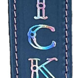Crickett KSA802 Rifle Sling Black w/ Pink Stitching Leather 23" OAL Rifle