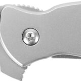 Kershaw 1620FL Scallion 2.40" Folding Drop Point Plain Bead Blasted 420HC SS Blade/Bead Blasted 410 Stainless Steel Handle Includes Pocket Clip