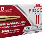 Fiocchi 308MKD Hyperformance Compete 308Win 175gr Sierra MatchKing BTHP 20 Per Box/10 Case