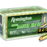 Remington Ammunition 21184 Premier Magnum Rimfire 22WMR 33gr AccuTip V 50 Per Box/40 Case