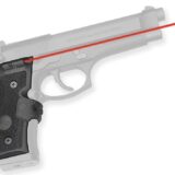 Crimson Trace 0119201 Lasergrips Mil-Spec Fits Beretta 92/96/M9, Red Laser Black Polymer