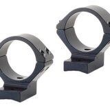 Talley 73X700 Scope Mount/Ring Combo  Extended Black 30mm Tube Remington 700 Low Rings