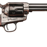 Taylors & Company 4109DE Smoke Wagon Deluxe 45 Colt (LC) 6rd 4.75" Blued Cylinder & Barrel Color Case Hardened Steel Frame Checkered Walnut Grip