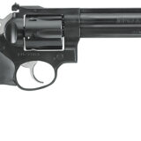 Ruger 1704 GP100  Medium Frame 357 Mag 6rd 6" Blued Alloy Steel Barrel, Cylinder & Frame, Hogue Monogrip, Transfer Bar Safety, Exposed Hammer