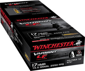 Winchester Ammo S17HMR1LF Varmint LF 17HMR 15.5gr Polymer Tip NTX 50 Per Box/20 Case