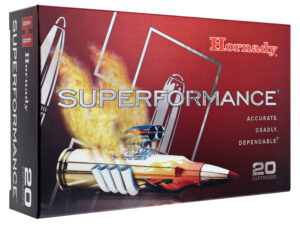 Hornady 82223 Superformance  338WinMag 200gr Super Shock Tip 20 Per Box/10 Case