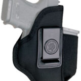 DeSantis Gunhide N87BJMAZ0 Pro Stealth IWB Black Nylon Belt Clip Fits Bersa Thunder 380 Ambidextrous
