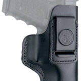 DeSantis Gunhide 031BA79Z0 Insider  IWB Black Leather Belt Loop Fits 1911 / Colt Officer Fits 3-3.50" Barrel Right Hand