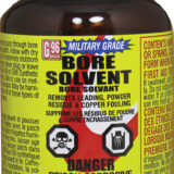 G96 1108 Military Grade Bore Solvent Removes Powder, Lead, Plastic Fouling 4 oz Jar