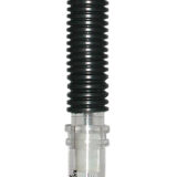 Haydel's Game Calls CH92 Coyote Howler  Tube Call Coyote Sounds Attracts Dominate Dogs Clear/Black Plastic