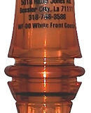 Haydel's Game Calls WF00 White Front Open Call Specklebelly Sounds Attracts Geese Brown Acrylic
