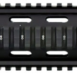 Aim Sports MT021 M4 Handguard 6" Carbine Style Made of Aluminum with Black Anodized Finish & Quad Rail