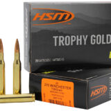 HSM 270130VLD Trophy Gold Extended Range 270 Win 130 gr Berger Hunting VLD Match 20 Per Box/ 20 Case