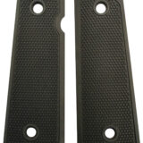 Archangel AA107 Grip Panels Made of Aluminum With Black Anodized Diamond Checkering Finish for 1911 Government