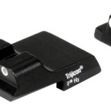 Trijicon 600437 Bright & Tough Night Sights Green/Tritium White Outline Front Sight-Green/Tritium White Outline Rear Sight Smith & Wesson 1911