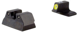 Trijicon 600600 HD Night Sights Green/Tritium Yellow Outline Front Sight-Green Tritium Black Outline Rear Sight H&K P2000/P2000SK
