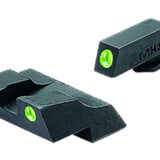 Meprolight USA 102263101 Tru-Dot Sight Set Green Tritium Front & Rear, Compatible w/Glock 26/27, Post/Dovetail Mount