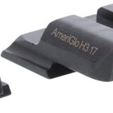 AmeriGlo SW145 Classic Tritium Set for Smith & Wesson M&P Shield Green Tritium White Outline Front Sight-Green Tritium White Outline Rear Sight