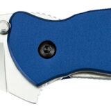 Kershaw 1620NB Scallion 2.40" Folding Drop Point Plain Bead Blasted 420HC SS Blade Navy Blue Anodized Aluminum Handle Includes Pocket Clip