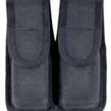 Blackhawk 44A000BK Double Mag Pouch Black Cordura Compatible w/Single Stack/9mm/40/45