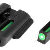 TruGlo TG131RT2 TFO Green/Tritium/Fiber Optic Front Sight-Green/Tritium/Fiber Optic Rear Sight Ruger LC9/9S/380