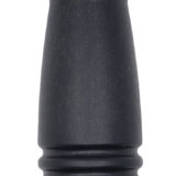 Ergo 4253BK Pop Bottle Vertical Forward Grip Black Polymer, Ribbed Lower for Picatinny Rail