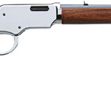 Taylors & Company 550223 Uberti Scout 22 LR Caliber with 14+1 Capacity, 19" Blued Barrel, Chrome-Plated Metal Finish & Walnut Stock Right Hand (Full Size)