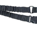 Caldwell 156215 Single Point Tactical Sling Black Nylon Adjustable Bungee AR Platform
