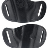 Bulldog MLBS Molded OWB Black Leather Belt Slide Fits Bersa Thunder 380 Fits Ruger LCP Fits Sig 230 Right Hand