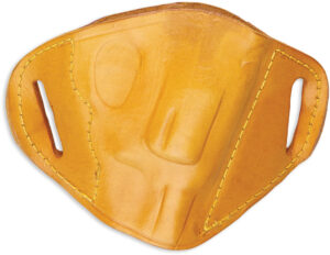 Bulldog MLTS Molded OWB Tan Leather Belt Slide Fits Bersa Thunder 380 Fits Ruger LCP Fits Sig 230 Right Hand
