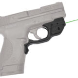 Crimson Trace 0144901 Laserguard S&W M&P Shield/Shield M2.0, Green Laser Black Polymer