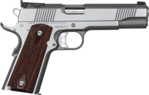 Dan Wesson 01900 Pointman Seven *CA Compliant 45 ACP 8+1 5" Stainless Steel Barrel, Brushed Stainless Steel Serrated Slide, Frame w/Beavertail, Wood Grip