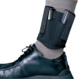 DeSantis Gunhide N81BJZZZ0 Ankle Double Mag Pouch Double Black Neoprene Ankle Compatible w/ 9mm Compatible w/ 40 Ambidextrous Hand