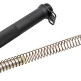 CMMG 55CA65A Receiver Extension Kit  Black Buffer Tube, Carbine Buffer, Ambi Sling Mount End Plate, Fits AR-15 Pistol