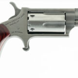 North American Arms 22MCP Mini-Revolver  22 LR/22 WMR 5 Shot 1.63" Stainless Steel Ported Barrel & Frame, Stainless Cylinder, Rosewood Birdshead Grip, Exposed Hammer, Includes 22 LR Cylinder
