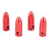 B/C DURA CAP TRAINING 9MM 6PK RED
