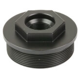 CMMG ZEROED HUB MNT DT 1/2X28 BLK