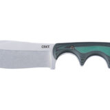 CRKT NESSMUK 2.9" GRN/SLV W/SHEATH