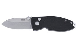CRKT SQUID BUTTON LOCK 2.27" BLK/SLV