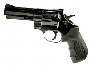 EAA WINDICATOR 38SPL 4" 6RD BL RUB