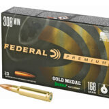FED GOLD MDL 308WN 168GR BTHP 20/200