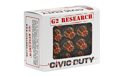 G2R CIVIC DUTY 10MM 122GR 20/500 - Image 2