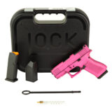 GLOCK 43X 9MM 10RD BUBBLE GUM BW