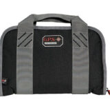 GPS DOUBLE COMPACT PISTOL CASE BLACK