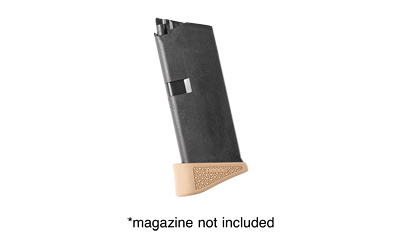 HOGUE 9MM RUB GRP PAD 6RD FDE - Image 2