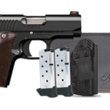 KIMBER MICRO9 9MM 7RD BLK/RSWD BNDL