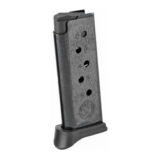 MAG RUGER LCP 380ACP 6RD BL W/EXT