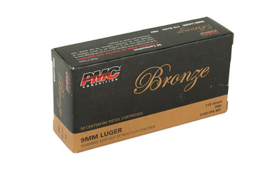 PMC BRNZ 9MM 115GR FMJ 50/1000 - Image 2