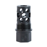 SCO THRD OVR MZZL BRK 1/2X28 .30 CAL